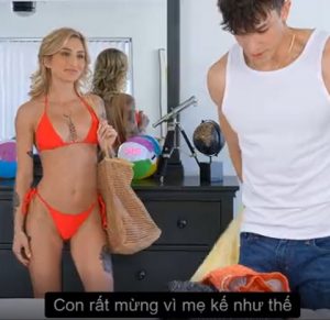 Mẹ kế tốt bụng và thằng con trai cu bự
